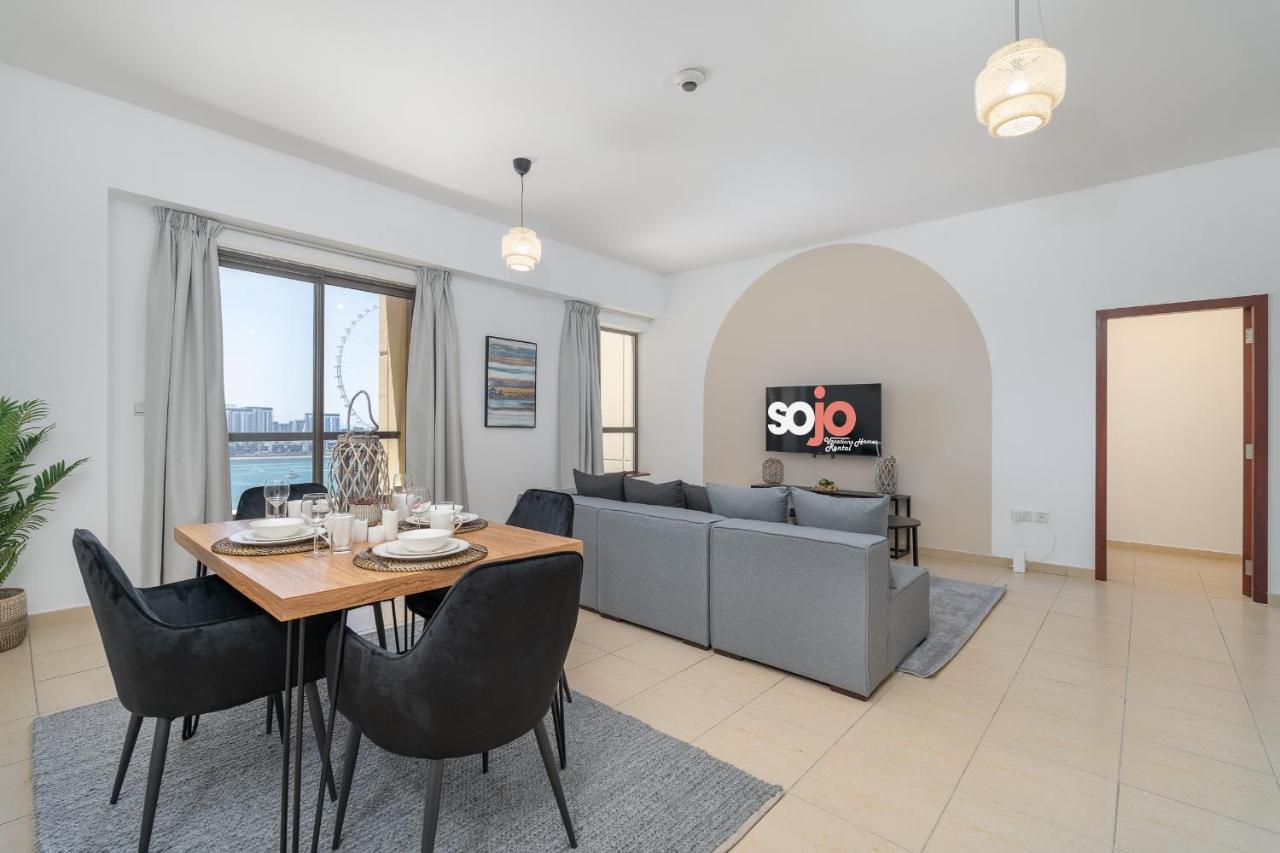 Jbr Beach Bliss One Three Bedroom Luxury Apartments By Sojo Stay Dubaj Zewnętrze zdjęcie
