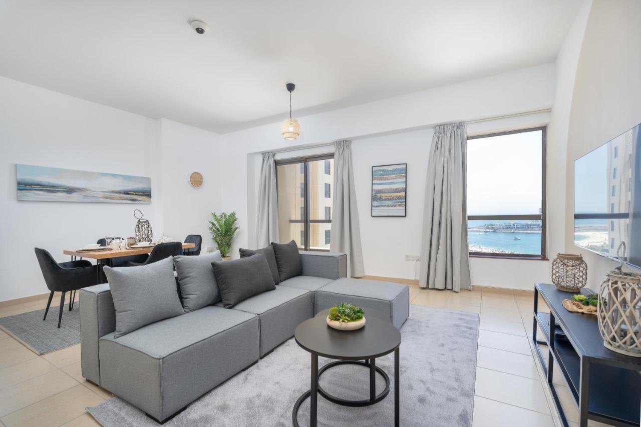Jbr Beach Bliss One Three Bedroom Luxury Apartments By Sojo Stay Dubaj Zewnętrze zdjęcie