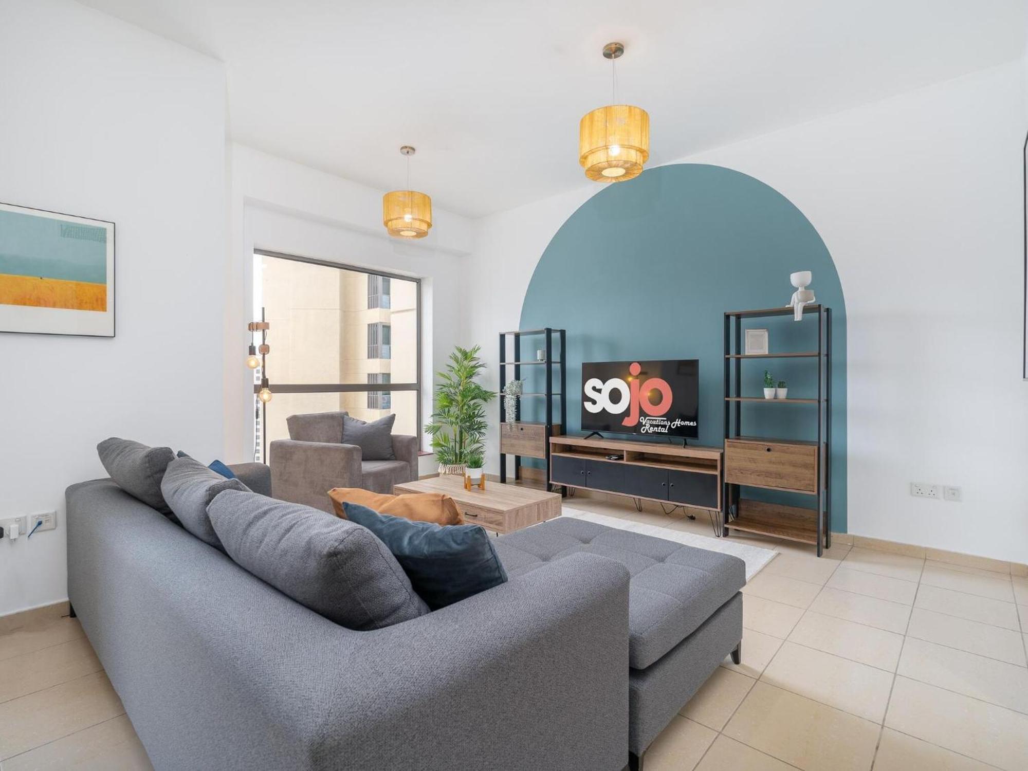 Jbr Beach Bliss One Three Bedroom Luxury Apartments By Sojo Stay Dubaj Zewnętrze zdjęcie