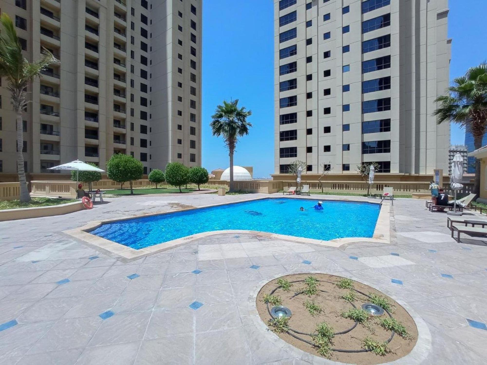 Jbr Beach Bliss One Three Bedroom Luxury Apartments By Sojo Stay Dubaj Zewnętrze zdjęcie
