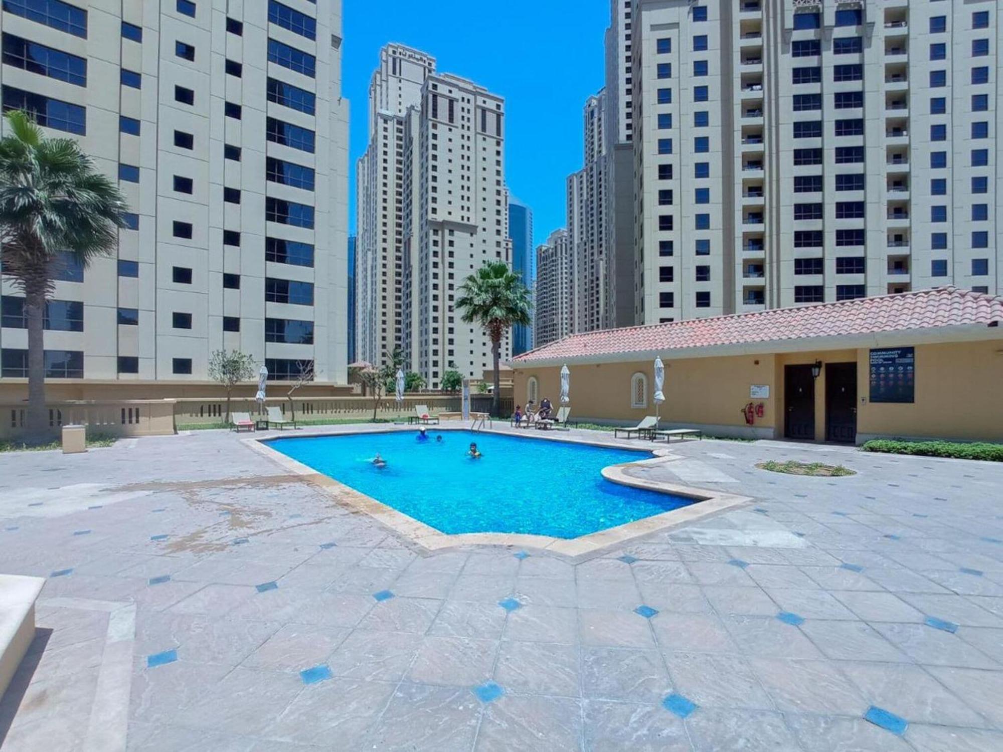 Jbr Beach Bliss One Three Bedroom Luxury Apartments By Sojo Stay Dubaj Zewnętrze zdjęcie